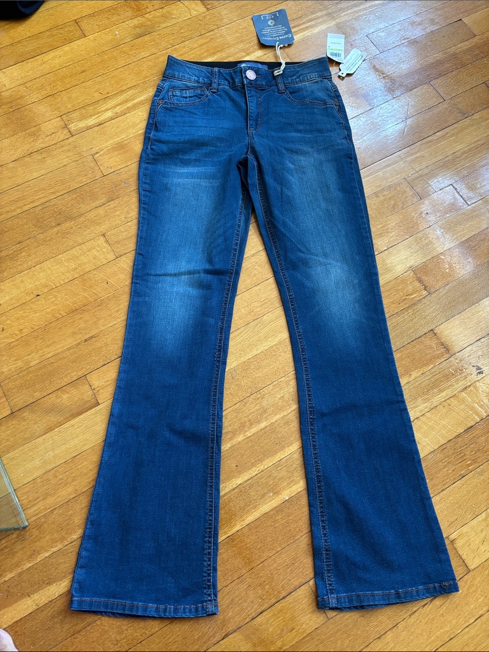 Democracy Women's Dark Blue Flare Jeans
